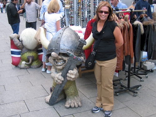 linda with yet another scandinavian pal